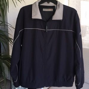 Perry Ellis Navy Blue Active Jacket